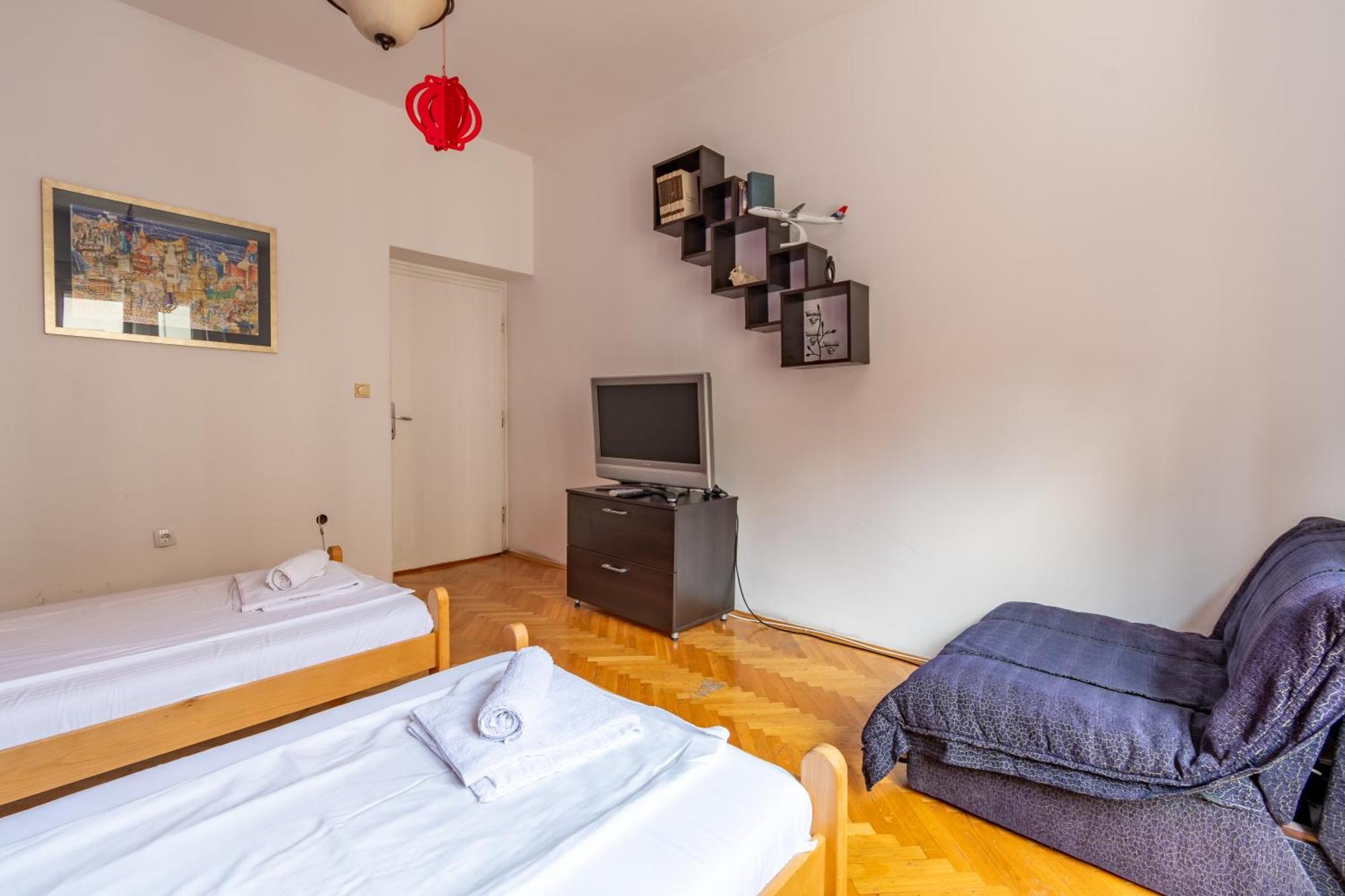 Apartments Terazije Belgrad Rum bild